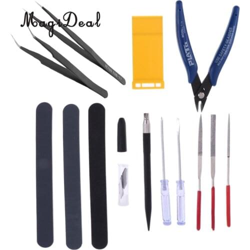 13Pcs/Set Alloy DIY Model Building Basic Tool Kit Screwdriver for Gundam Modelers Accessories