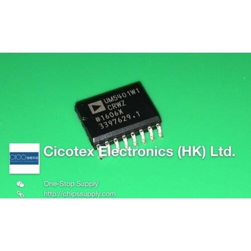 2pcs/lot ADUM5401WCRWZ-1 SOP16 DGTL ISO 2.5KV GEN PURP 16SOIC UM5401W1CRWZ UM5401W1