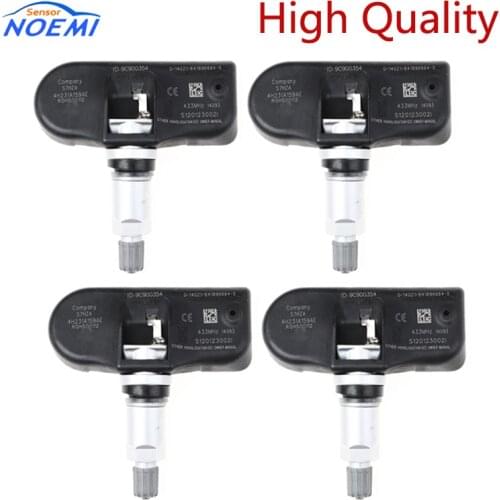 YAOPEI 4pcs LR018861 4H23-1A159-AE TPMS Tire Pressure Sensor 433MHZ For Jaguar Land Rover For XK8 2005-2006 For S-TYPE 2007-2008