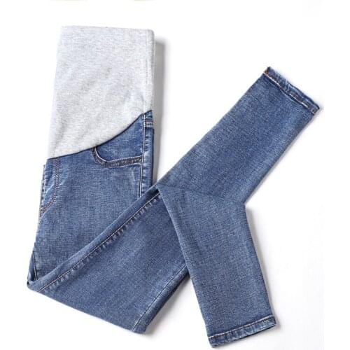 Stretch Pants Maternity Jeans For Pregnant Women Clothes High Quality Skinny Denim Stretch Jeans Pregnancy Pants Spring Summer