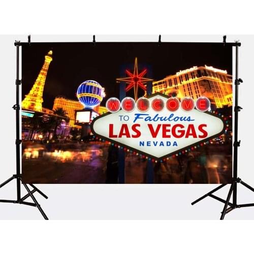 Mehofoto Las Vegas Gold Lighting Tower Photo Background Bokeh Backdrop for Photography Studio Modern G-175