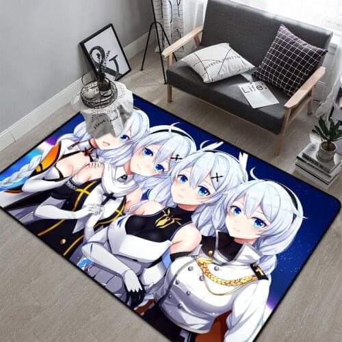 Cartoon Honkai Impact Floor Rug Carpet Bedroom Doormat Non-slip Mat Anime Gifts