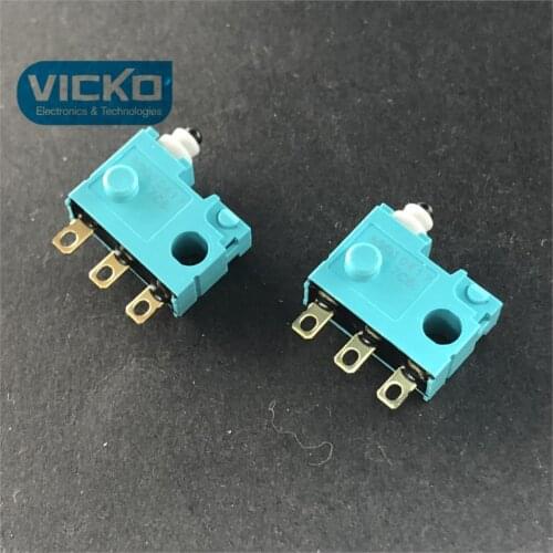Original ASQ10410 turquoise waterproof micro switch limit switch push button switch green