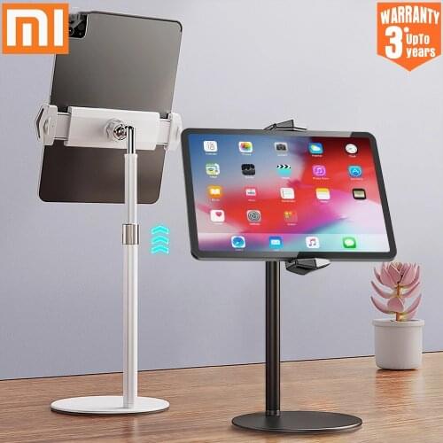 Xiaomi Height Adjustable Tablet Stand (Max Height 17.7") Tall Desk/Floor Rotatable Tablet Holder for iPad Tab Kindle (4.7-13")