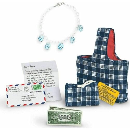 Handbag Neckalce ID Pouch Bag Accessory For American 18'' Girl Doll Nanea Toys Retired Model Collection Kids Gift