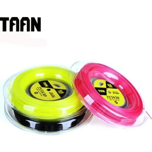 TAAN 1.20mm Ten Fusion Poly Cyclo Decagonal Polyester Tennis Training String one Reel Control TT5850