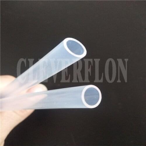 1meter long 5*8mm Transparent plastic PFA flexible pipe