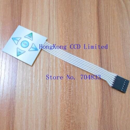 1x5 Matrix Array 5 Key Membrane Switch Keyboard 1*5 Keys Control Panel