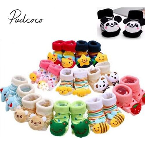 2020 Baby Stuff Newborn Baby Boy Girl 3D Cartoon Floor Socks Anti-Slip Socks Shoes Boots Indoor