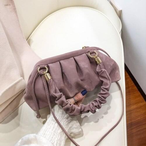 Velvet Clutch Crossbody Bags for Women 2020 Winter Black Fashion Shoulder Bag Female Travel Luxury Trendy Handbags and Purses