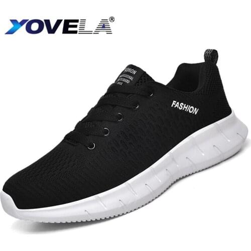 Men Casual Shoes Walking Breathable No-slip Male Mesh Sneakers Wear-resistant Outdoor Sneakers Footwear Lightweight Men Shoes 46