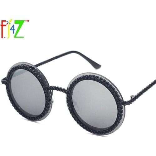 Женские солнцезащитные  круглые очки F.J4Z China At AliExpress