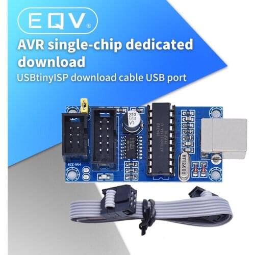 USBTiny USBtinyISP AVR ISP programmer bootloader Meag2560 uno r3 6pin Programming Cable