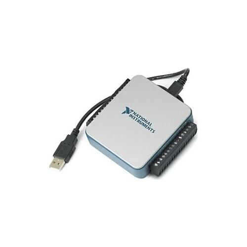 New Original NI USB-6001 USB data acquisition card DAQ 8AI 14-bit 2AO Diginal I/O Labview