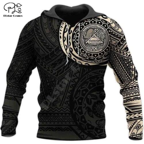 PLstar Cosmos 3DPrint Kanaka Polynesian Tribal New Fashion Unisex Harajuku Streetwear Funny Casual Hoodies/Sweatshirt/Jacket/z1