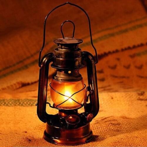 Hanging Candle Lanterns Metal Kerosene Lamp Metal Iron Kerosene Lamp Owl Teatick Christmas Decorations for Home LLC020