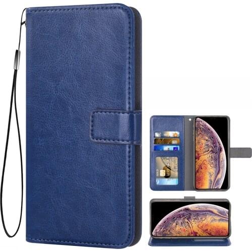 Luxury Leather Flip Magnetic Case For Huawei Mate 30 20 Lite 10 Pro 9 Mate30 Mate20lite Wallet Shockproof Phone Cover Lanyard