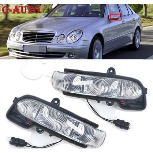 C-Auto Car Rear view side mirror LED Turn Signal Indicator Light For Mercedes Benz W211 S211 W463 W461 C/E Class Car-styling