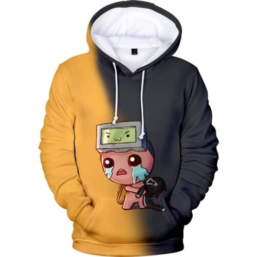 The Binding Of Isaac 3D Hoodie Fashion Fall Winer Suit Hoodies Sportswear Youthful Hip Hop Boys/girls Hooded Kids Clothes Coats