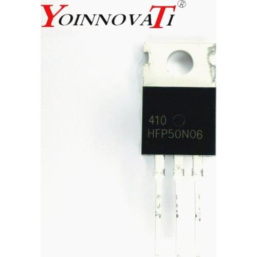 10PCS HFP50N06 50N0 TO-220