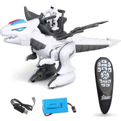 RC Robot Dinosaur Intelligent Interactive Smart Toy Remote Control Tyrannosaurus