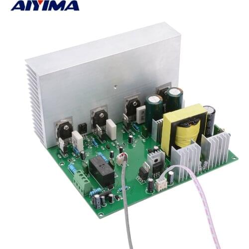 AIYIMA 12V Class AB Power Amplifier Audio Board Dual Channel OCL 2x150W Sound Amplifier With Preamp Supply For 10 Inch Speakers