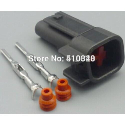 1set 1.5mm 2 hole jacket vehicle equipped with connectors car connector terminals