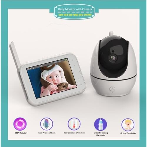 4.5 Inch Wireless Video Baby Monitor Nanny Portable Nanny Security Two Way Talk Camera Infrared LED Night Vision Walkie Talkie