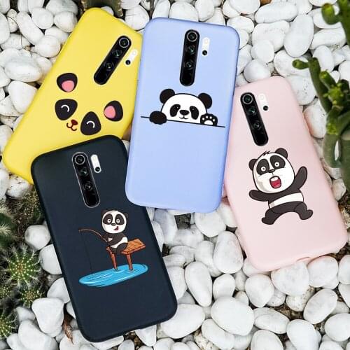 Redmi Note 8 Panda Case For Xiaomi Redmi Note 8 Pro 8T Redmi 8 8A K20 K30 Coque For Xiomi Mi 9T A3 CC9E Case Cover Silicone Soft