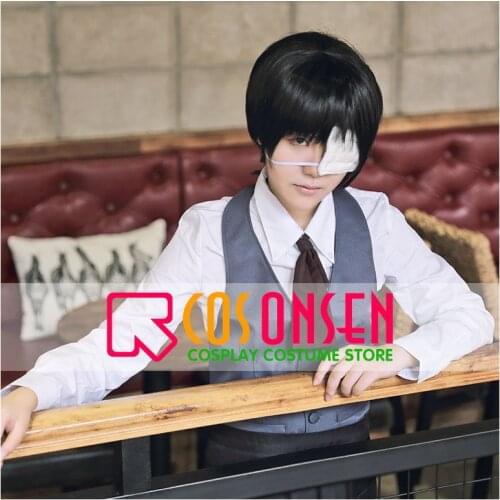 COSPLAYONSEN Tokyo Ghoul Kaneki Ken Working Uniform Cosplay Costume All Size Custom Made