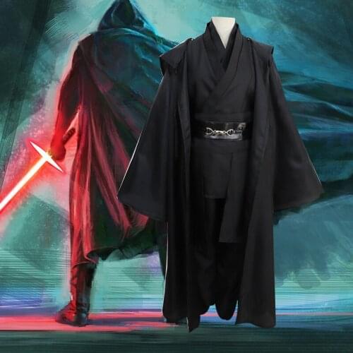 Jedi Knight Anakin Cosplay Costume Men Womens Size Halloween Costume Mens Anime Cosplay