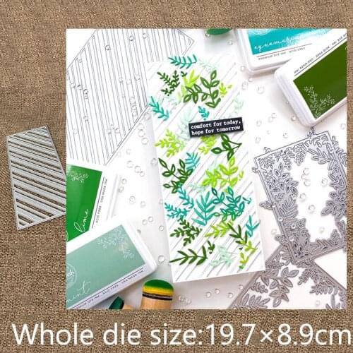 XLDesign Craft Metal Cutting Dies stencil mold stripe frames decoration scrapbook Album Paper Card Craft Embossing die cuts