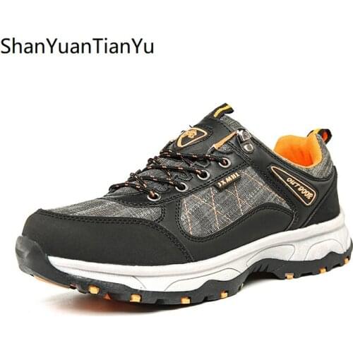 Climbing Mountain Shoes Men Non-slip Outdoor Sports Shoes Trekking Sneakers Man Breathable Camping Shoe Hunting Boots Autumn New