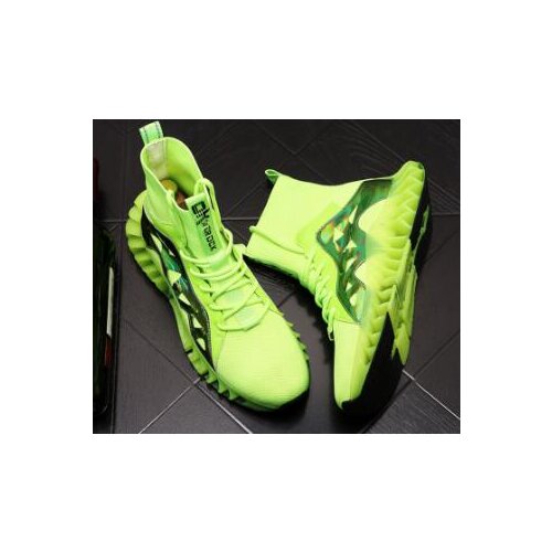 2021 Mens Air Mesh Sneakers Luxury Designer High Tops Breathable Causal Flats Platform Socks Shoes Ins Zapatos Hombre