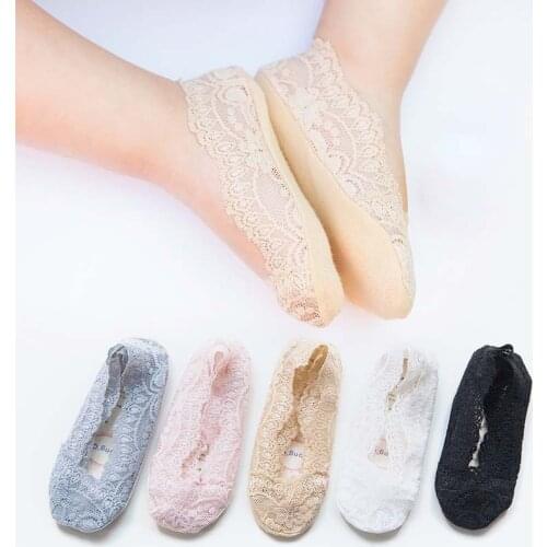 Cheap Stuff Childrens Socks Summer Cotton Lace Princess Baby Girl Ship Socks Thin Silicone Anti-skid Girl Socks