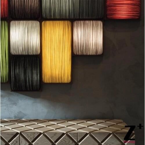 New Style Modern Style Replica Item Aqua Square Fabric Lampshade with Wood Frame Led Wall Lamp