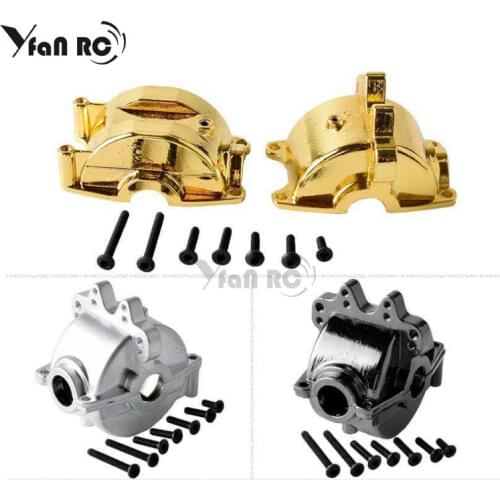 Wltoys Upgrade 1/18 A949 A959 A969 A979 RC Car Front & Back Metal Gear Housing Box Shell Spare Parts For Free Shipping