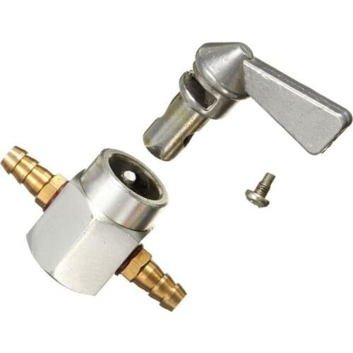 Durable 6mm In-Line Petrol On-Off Switch Motorcycle Scooter ATV Petrol Fuel Tap Valve Fuel Switch Universal