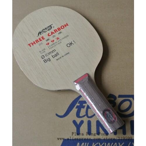 Galaxy / Milky Way / Yinhe 1986 ST handle 4 wooden 3 carbon OFF+++ Table Tennis Blade for PingPong Racket foreign custom version