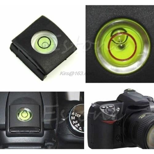 Flash Hot Shoe Cover Cap Bubble Spirit Level For Canon For Nikon Olympus Camera Dropshipping