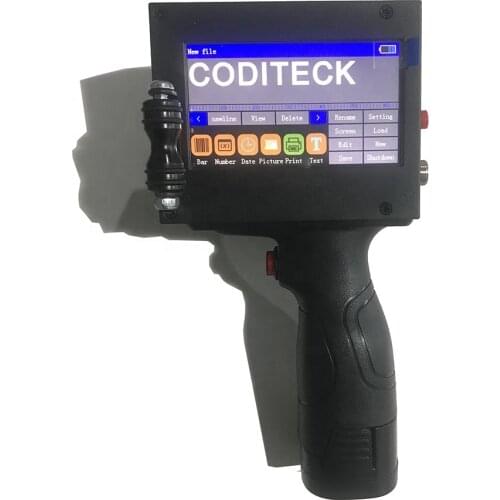 Coditeck factory price 600dpi 12.7mm handheld inkjet printer