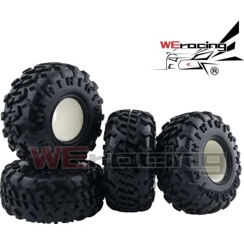 2.2" 1/10 Scale RC Big foot Truck Tires 125/130mm RC Crawler Car Rubber Tire Skin Fit For HPI RC Car Model