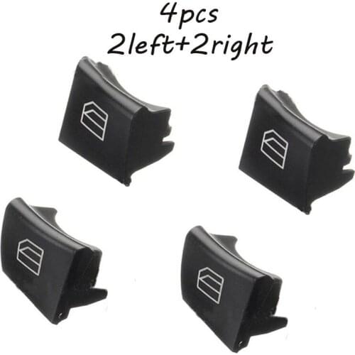 4pcs 2left+2right Passenger Power Window Lifter Switch Button For Mercedes ML GL R Class W164 X164 W251 W245 W169