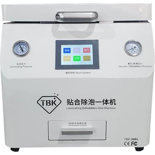 LY TBK 308A 15 Inch LCD Touch Screen Repair Automatic Bubble Removing Machine OCA Vacuum Laminating Machine with Automatic Lock