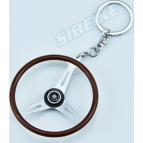 Car Mini Steering Wheel Styling Car Key Ring Auto Modification Car Parts