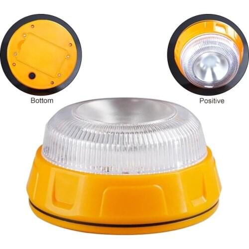 Car Light Emergency Homologation V16 Road Flares Magnetic Beacon Help Flash Light Roadside Traffic Safety Warning Light Camping