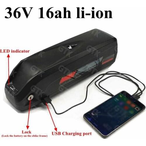 Dolphin lithium battery 36V 16ah 20Ah li-ion battery for Mountain / modified / folding / driving / electric bike+42V 2A Charger