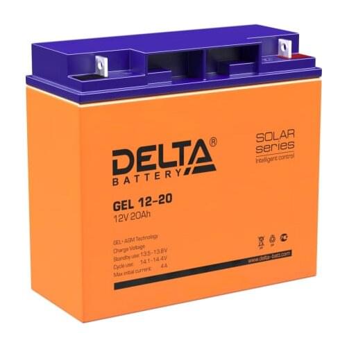 Delta Solar Rechargeable Batteries