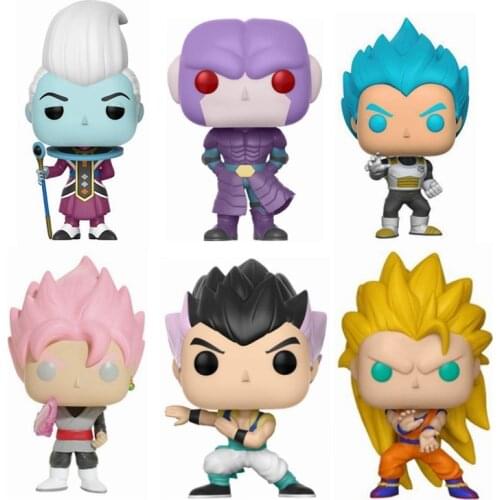 Funko Pop Movie&TV Dragon Ballz Vinyl Action Figure Dolls Collection Models for Children Toys