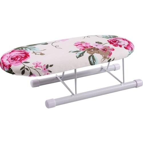 INNE Ironing Board Home Travel Cuffs Detachable Portable Washable Mini Folding Neckline Sleeve Cuffs Protective Non-slip Wit